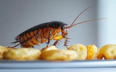 Dedetizadora Copacabana: Baratas americanas em apartamento – barreiras em rodapés e fendas