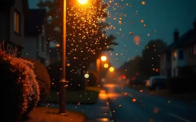 Cupins de luz: o que são e por que aparecem durante a noite?