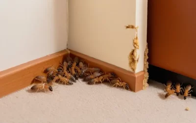 Quais sinais mostram que o cupim já está dentro do móvel?