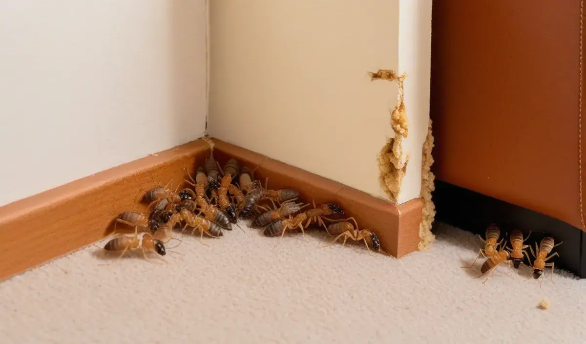 Quais sinais mostram que o cupim já está dentro do móvel?