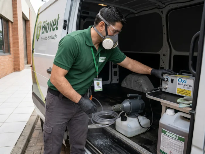 Empresa de Sanitização e Oxi Sanitização - Rio de Janeiro // Dedetizadora RJ